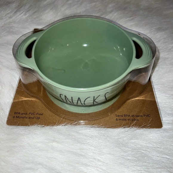 Rae Dunn Baby SNACK Silicone Suction Bowl - Picture 3 of 8